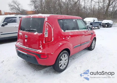 2012 Kia Soul + from USA, damaged, VIN KNDJT2A68C7366892